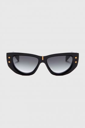 Balmain ochelari de soare B - MUSE femei, culoarea negru, BPS-151A