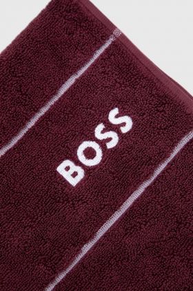 BOSS prosop din bumbac Plain Burgundy 50 x 100 cm