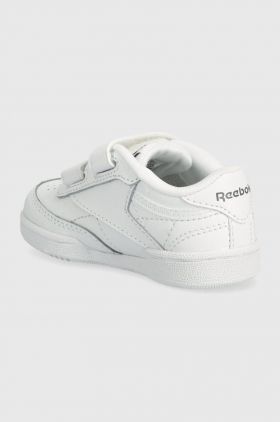 Reebok Classic teniși din piele copii Club C culoarea alb, 100075007