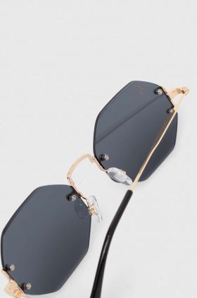 Jeepers Peepers ochelari de soare culoarea auriu