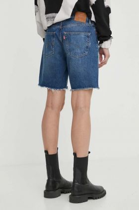 Levi's pantaloni scurti jeans femei, neted, high waist