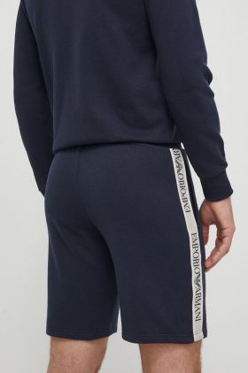 Emporio Armani Underwear pantaloni scurți de lounge culoarea albastru marin, 111004 4R571