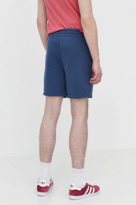 Hollister Co. pantaloni scurti barbati, culoarea albastru marin