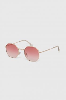 Jeepers Peepers ochelari de soare culoarea auriu