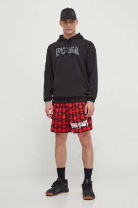 Puma pantaloni scurți de antrenament Big Joker culoarea roșu, 624752