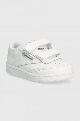 Reebok Classic teniși din piele copii Club C culoarea alb, 100075007