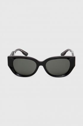 Gucci ochelari de soare femei, culoarea negru