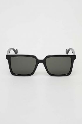 Gucci ochelari de soare barbati, culoarea negru