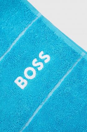 BOSS prosop din bumbac Plain River Blue 40 x 60 cm