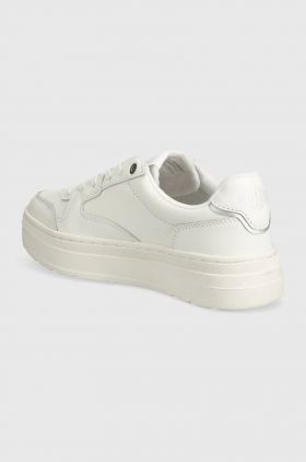 Palladium sneakers din piele PALLASPHALT LO LTH culoarea alb, 99135.116.M