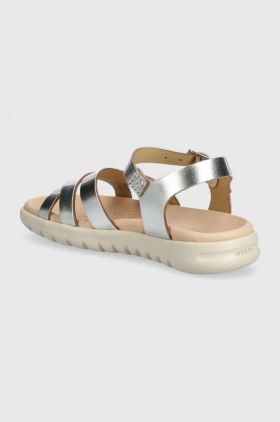 Geox sandale copii SANDAL SOLEIMA culoarea argintiu