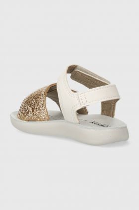 Geox sandale copii SANDAL LIGHTFLOPPY culoarea auriu