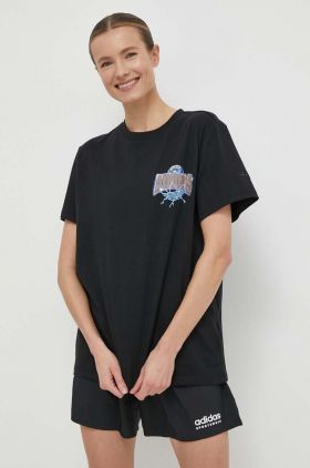 adidas Originals tricou din bumbac femei, culoarea negru, IT5344