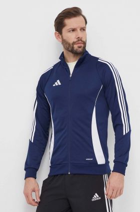 adidas Performance hanorac de antrenament Tiro 24 culoarea albastru marin, cu imprimeu, IR7498