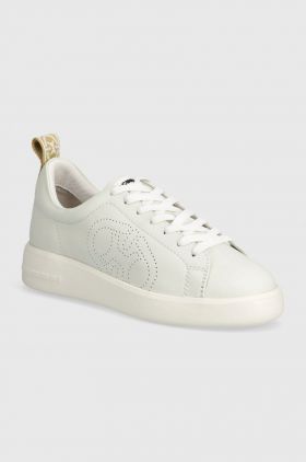 Coccinelle sneakers din piele culoarea alb, PWT 24 01 01 877