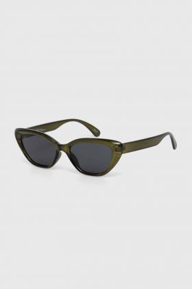 Jeepers Peepers ochelari de soare culoarea verde