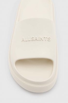 AllSaints papuci Dune barbati, culoarea alb, MF700X