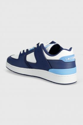 Lacoste sneakers Court Cage Leather culoarea albastru marin, 47SMA0050