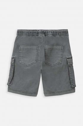 Coccodrillo pantaloni scurti copii culoarea gri