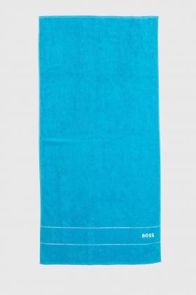 BOSS prosop Plain River Blue 70 x 140 cm