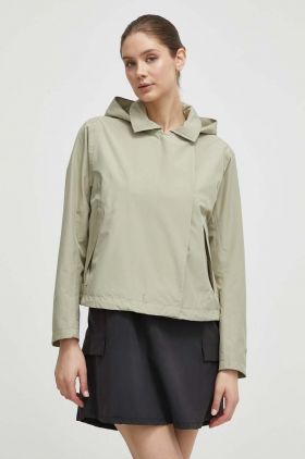 Helly Hansen geaca de ploaie T2 femei, culoarea verde, 53934