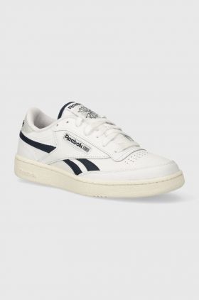 Reebok Classic sneakers din piele Club C culoarea alb, 100074211