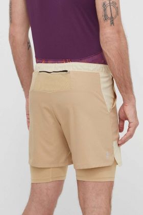 The North Face pantaloni scurti sport Sunriser barbati, culoarea bej, NF0A88SGPV61