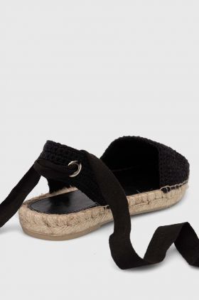 Answear Lab espadrile culoarea negru