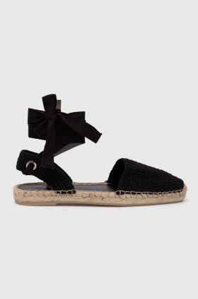 Answear Lab espadrile culoarea negru