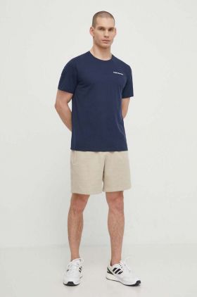 Peak Performance tricou barbati, culoarea albastru marin, neted