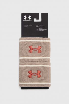 Under Armour brățări 2-pack culoarea bej