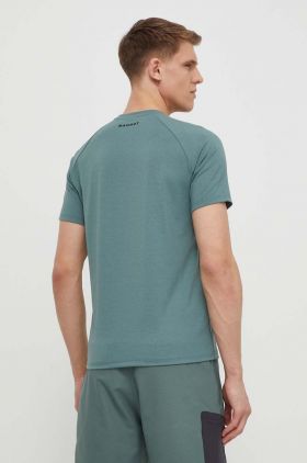 Mammut tricou sport Mountain culoarea verde, cu imprimeu