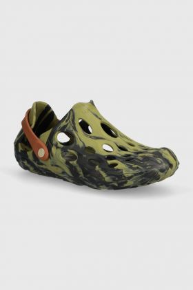 Merrell papuci HYDRO MOC barbati, culoarea verde, J005947