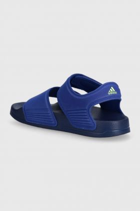 adidas sandale copii ADILETTE SANDAL K culoarea albastru marin