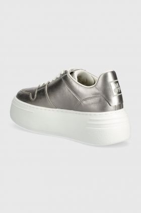 Marc O'Polo sneakers din piele culoarea argintiu, 40117043501134 NN2M3066