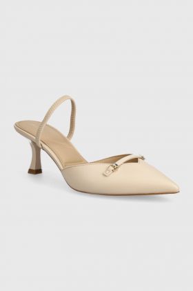 Aldo pantofi cu toc Nailah culoarea bej, 13740397.Nailah