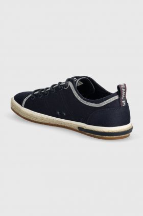 Pepe Jeans espadrile PMS10321 culoarea albastru marin, SAMOA SMART