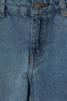 zippy pantaloni scurti din denim pentru copii neted, talie reglabila