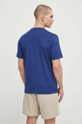 Ellesse tricou din bumbac Club T-Shirt barbati, culoarea albastru marin, cu imprimeu, SHV20259