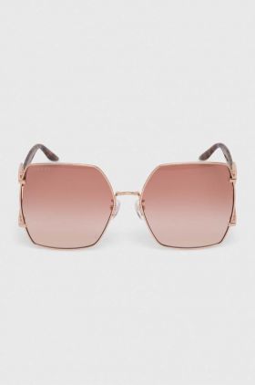 Gucci ochelari de soare femei, culoarea galben, GG1564SA