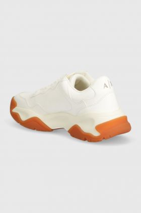 Armani Exchange sneakers culoarea bej, XDX156 XV836 00894