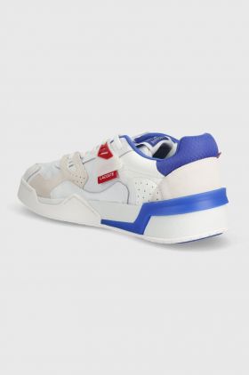 Lacoste sneakers LT 125 Contrasted Tongue Leather culoarea alb, 47SMA0095