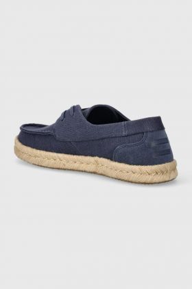 Toms espadrile Cabo Rope culoarea albastru marin, 10020877