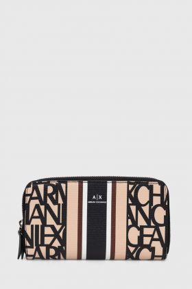 Armani Exchange portofel femei, culoarea roz, 948068 4R733