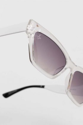 Jeepers Peepers ochelari de soare culoarea transparent