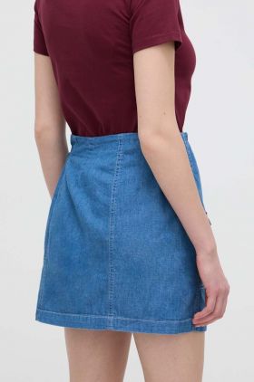 Converse fusta jeans mini, drept