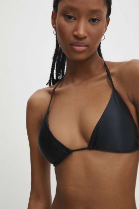 Answear Lab sutien de baie culoarea negru, cupa usor rigidizata