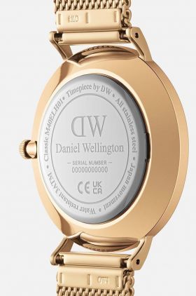 Daniel Wellington ceas femei, culoarea auriu