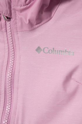 Columbia geaca bebe Rainy Trails Fleece culoarea roz