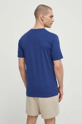 Ellesse tricou din bumbac Sport Club T-Shirt barbati, culoarea albastru marin, cu imprimeu, SHV20273